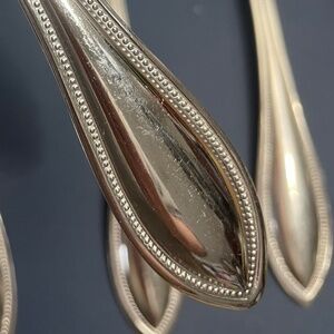 Oneida Arbor American Harmony Pattern 3 Dinner Forks Stainless Flatware USA